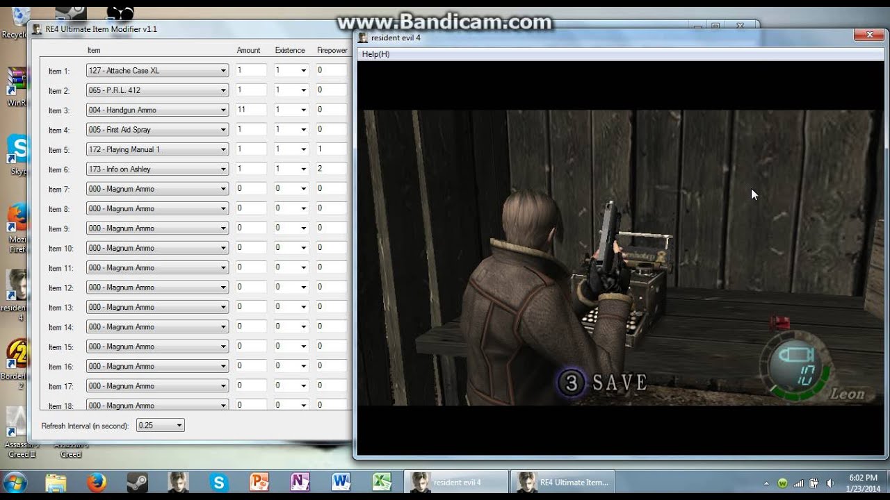 re4 hd trainer